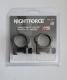 Nightforce A101 30mm Ultralite Ring Set 1.00" Height